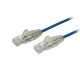 StarTech.com Cable Cat6 de 2m RJ45  Azul N6PAT200CMBLS